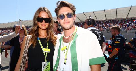 Niall Horan and Amelia Woolley a F1 event