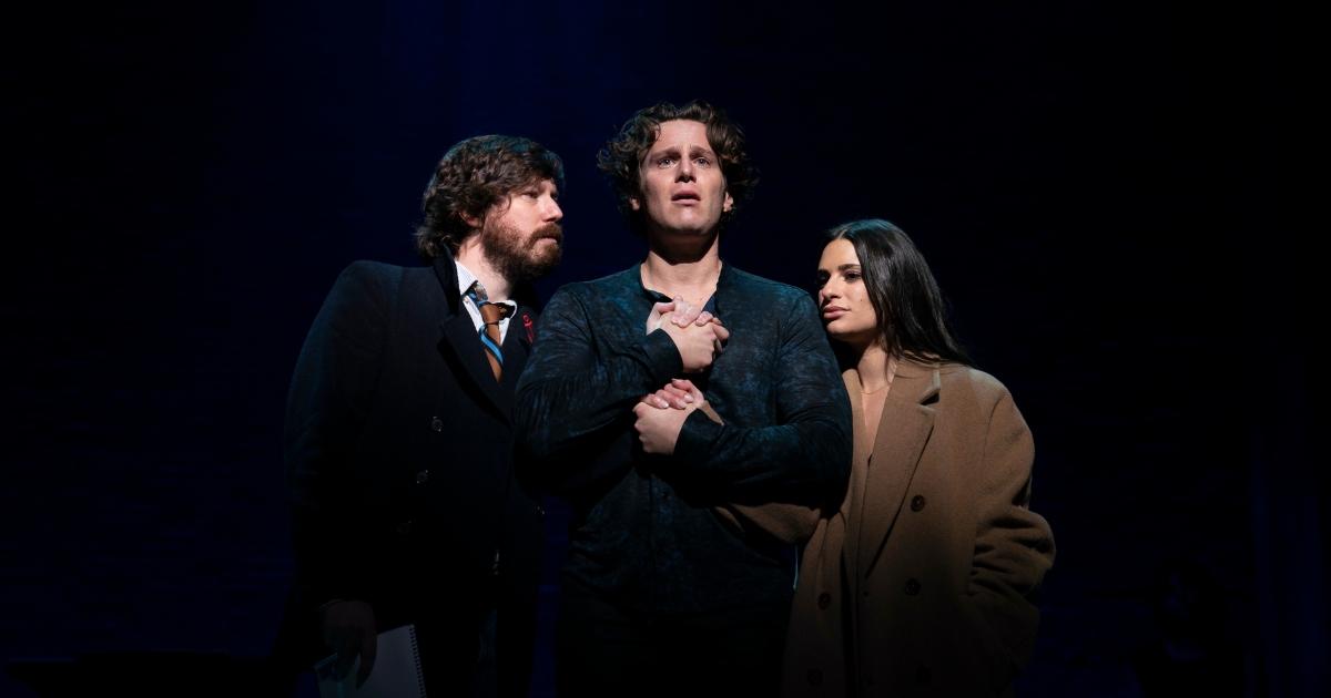 John Gallagher Jr., Jonathan Groff, and Lea Michele in 'Spring Awakening: Those You've Known'