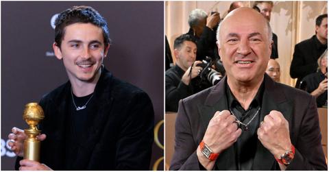 Why Timothée Chalamet Thanked Mr. Wonderful at the Golden Globes