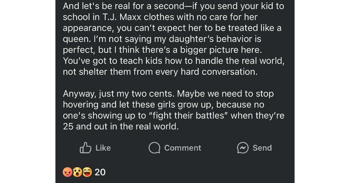 mom defends daughter bullying tj maxx