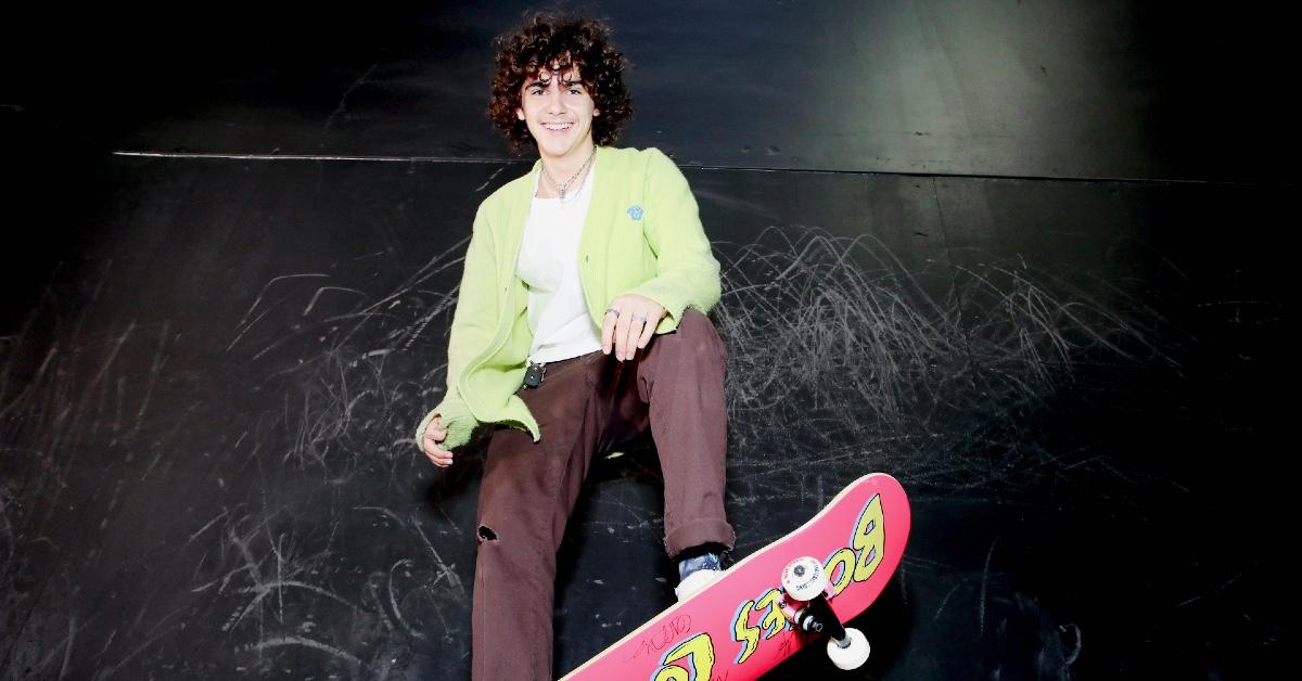 Jack Dylan Grazer for the #Skate2Donate campaign.