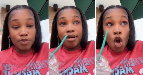 A woman warned a stranger about her cheating boyfriend and friend