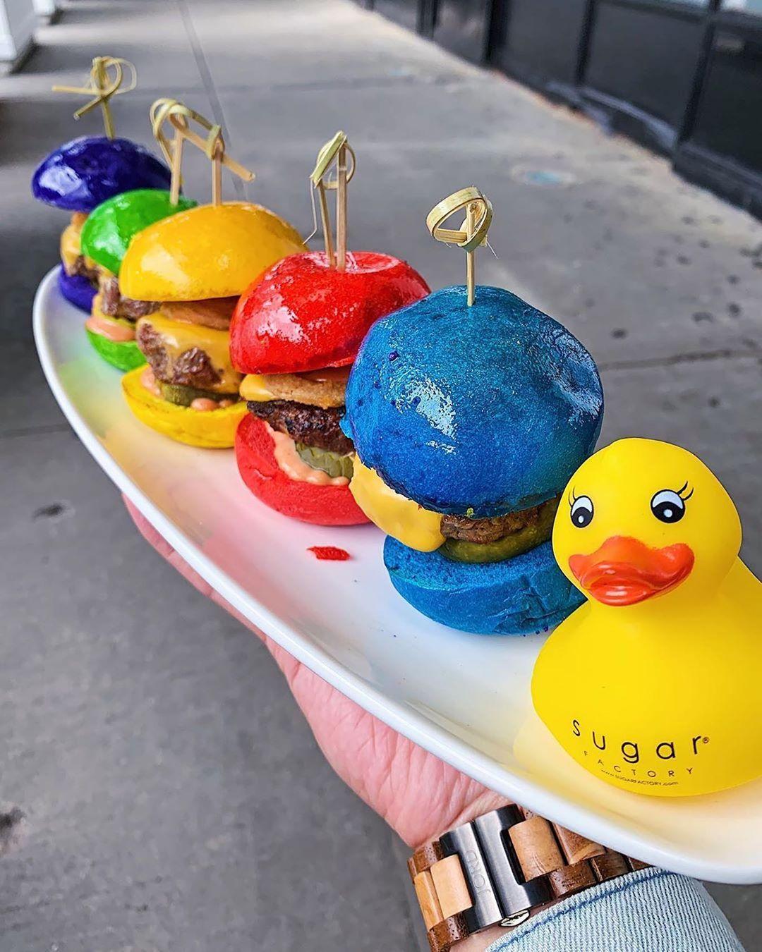 rainbow sliders