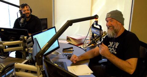 Tom Tolbert live on-air for KNBR.