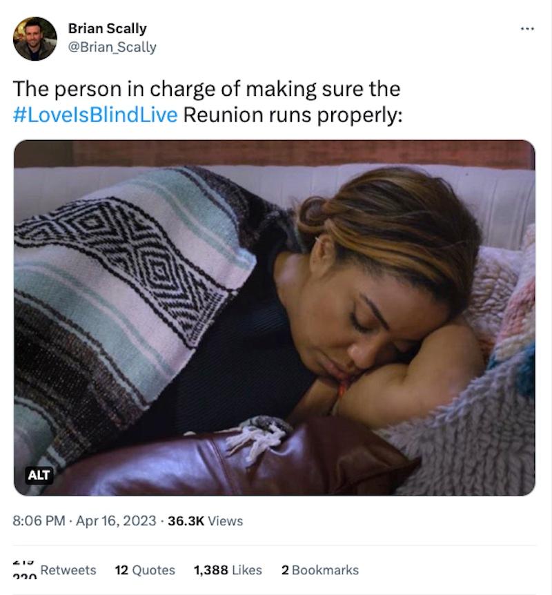 love is blind late reactions