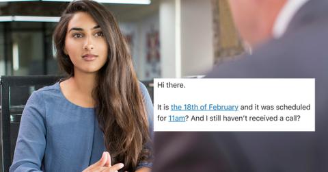 month early interview cover