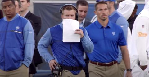 NFL coach Sean McVay