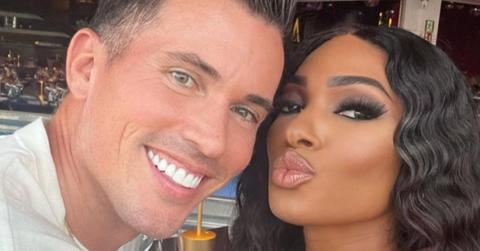 Lesa Milan Hall with her husband, Richard Hall