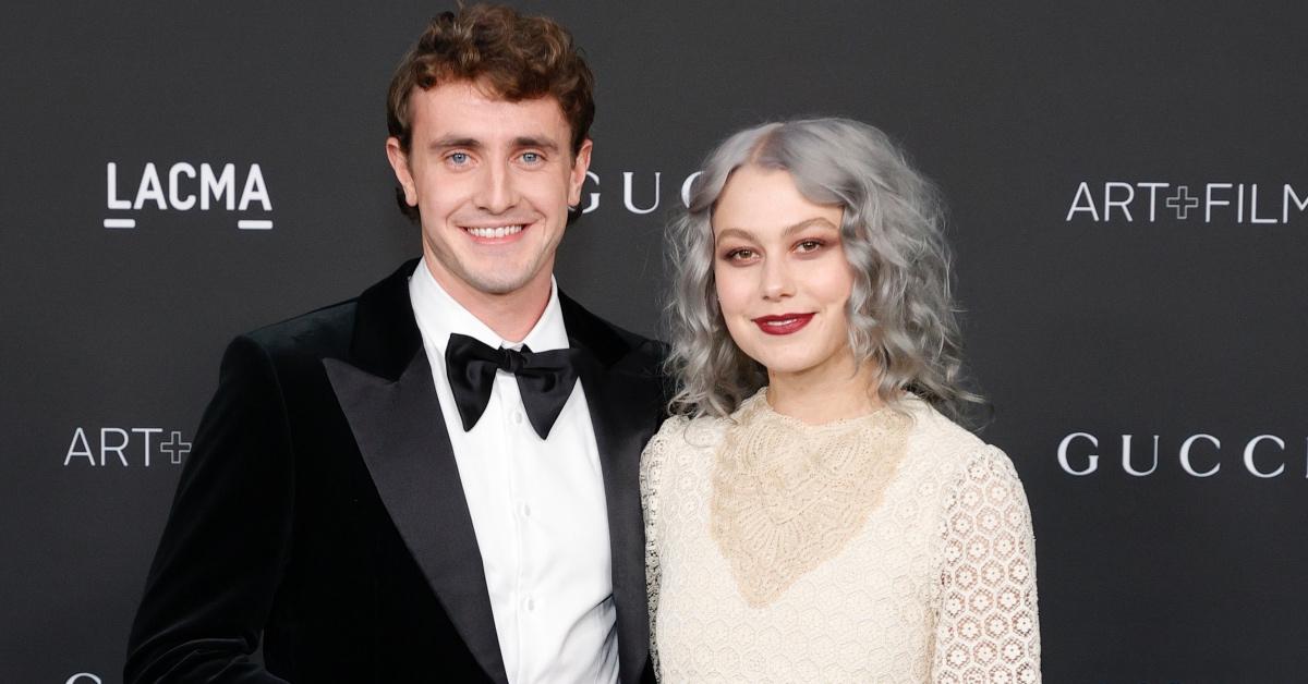 Paul Mescal and Phoebe Bridgers attend the LACMA ART + FILM gala in 2021. 