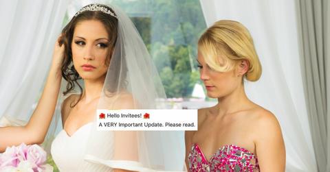 crazy bride dress demands