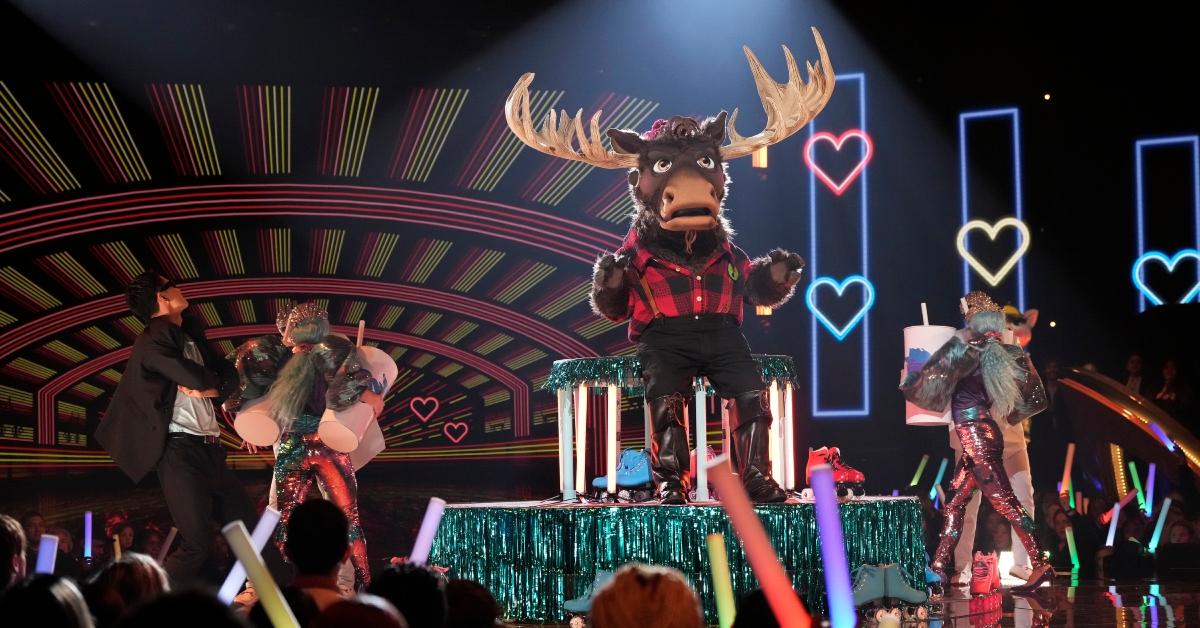 Moose performs during Season 9 of 'The Masked Singer'