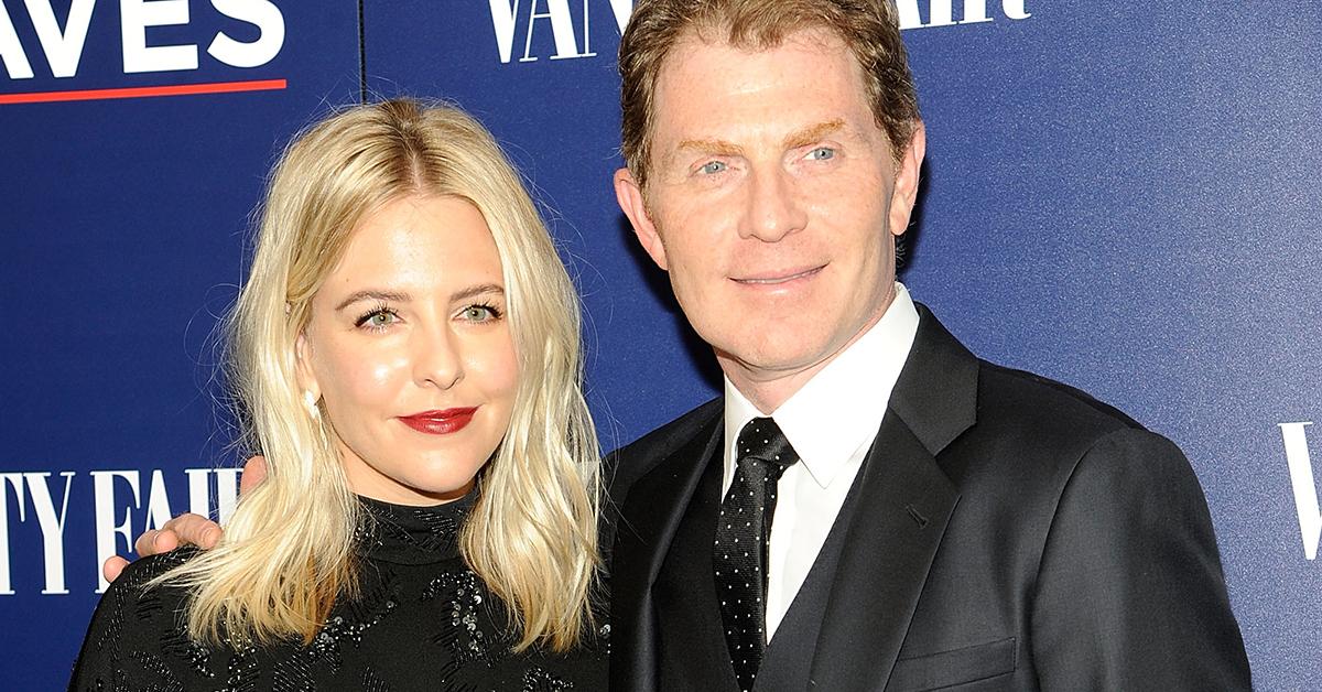 Helene Yorke, Bobby Flay. SOURCE: GETTY IMAGES
