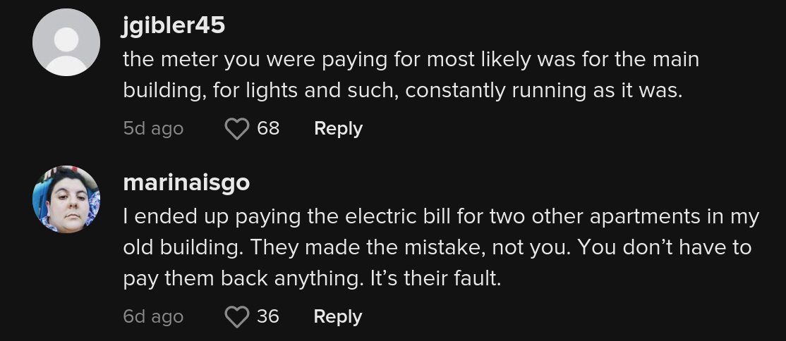 man pays neighbors electricity for years