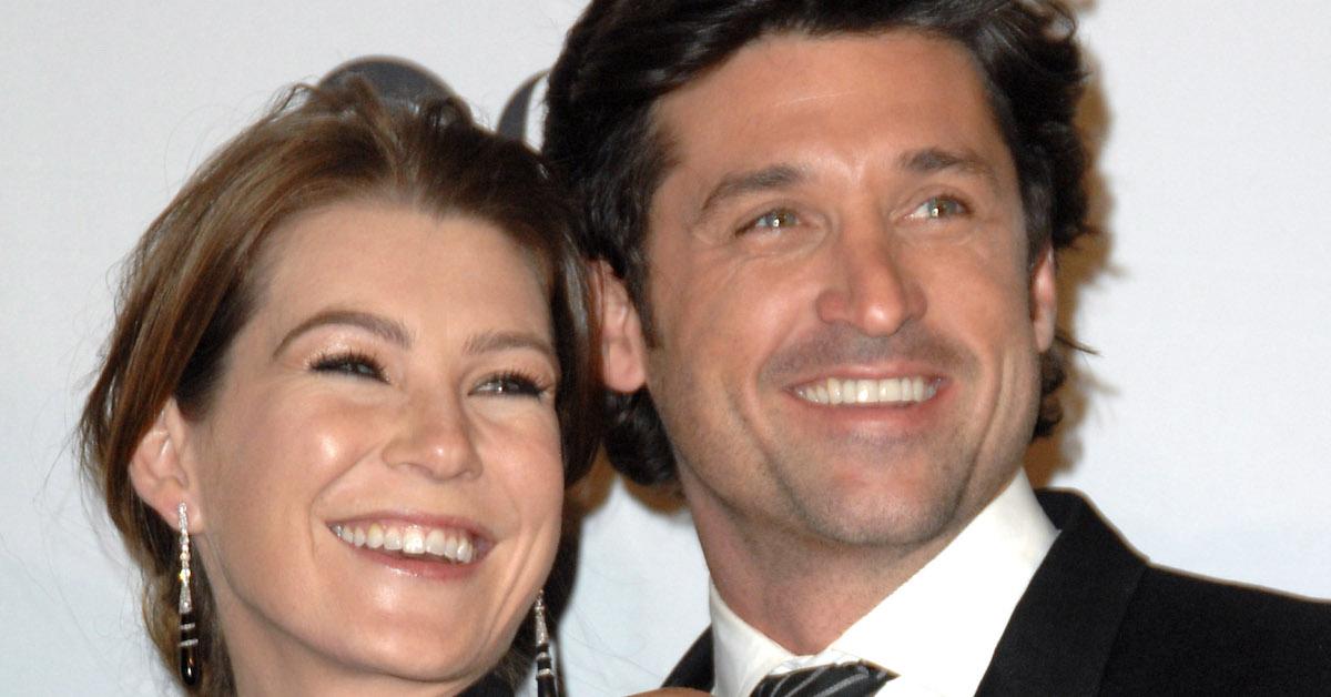 Ellen Pompeo and Patrick Dempsey, winners Favorite TV Drama for "Grey's Anatomy" at the 33rd Annual People's Choice Awards - Press Room at Shrine Auditorium in Los Angeles