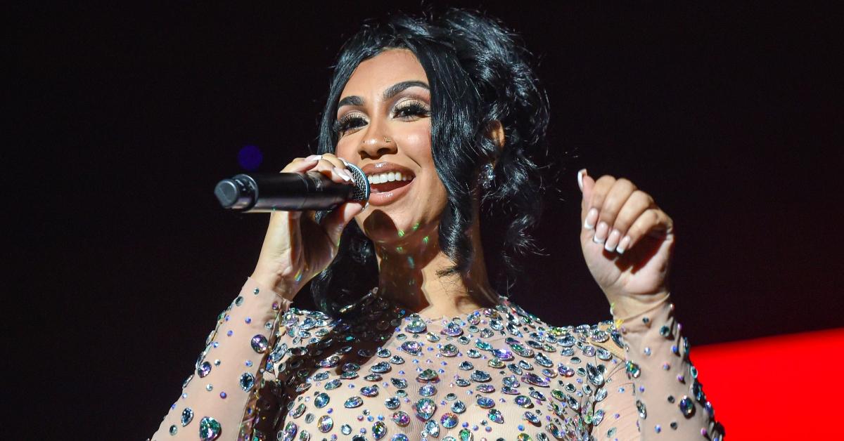 Queen Naija performs onstage during the Good Morning Gorgeous Tour at Little Caesars Arena on September 24, 2022 in Detroit, Michigan.