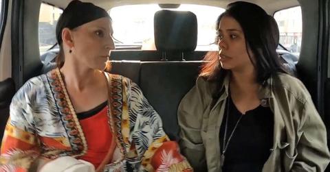 Kris and Jeymi on the way to the airport on '90 Day Fiancé: The Other Way'