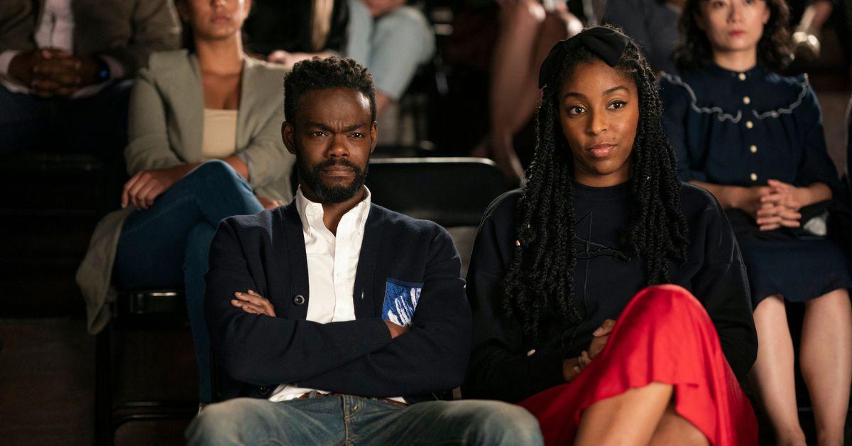 (l-r): William Jackson Harper and Jessica Williams on 'Love Life'