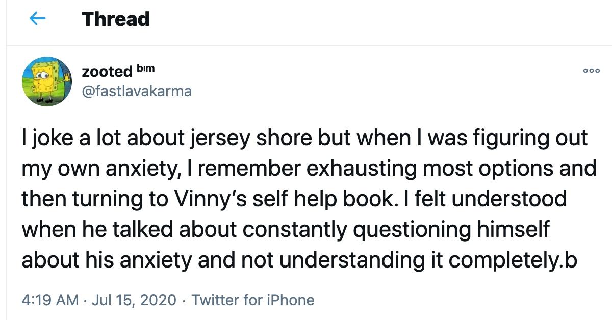 why did vinny leave jersey shore