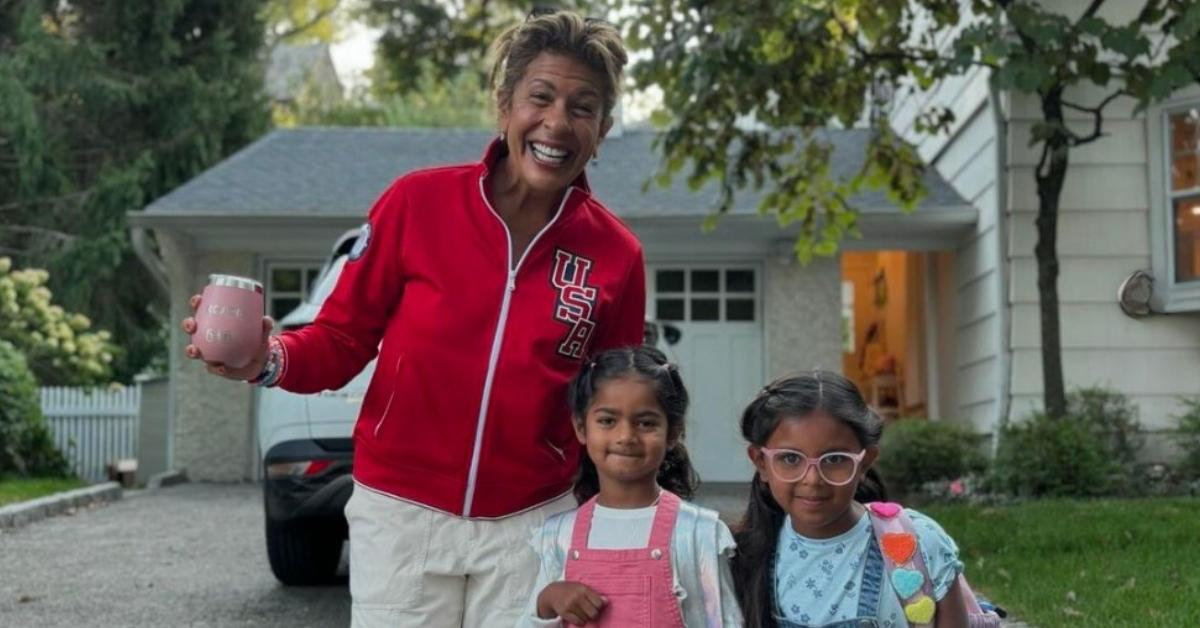 Hoda Kotb will her daughters as they get ready for their first day of school.