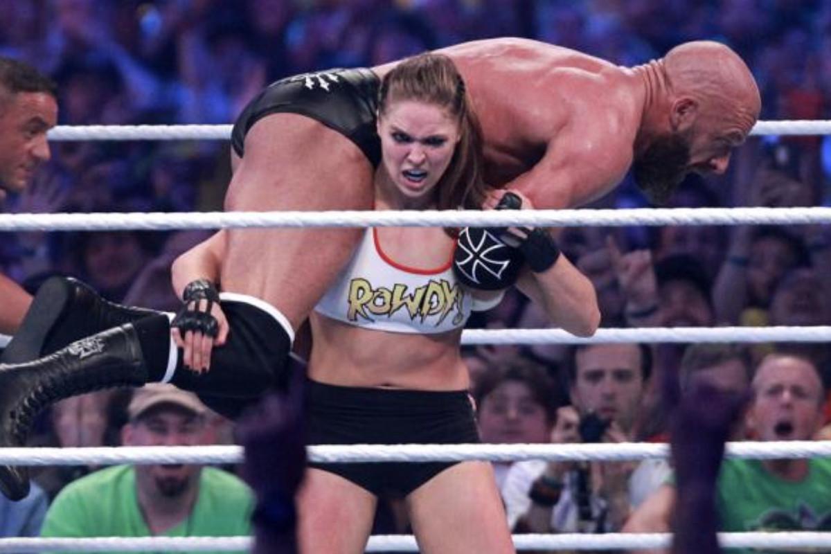 ronda rousey triple h wwe