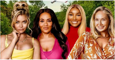 (l-r): Denise Richards, Melyssa Ford, NeNe Leakes and Kym Johnson-Herjavec for 'Hunting Housewives.'