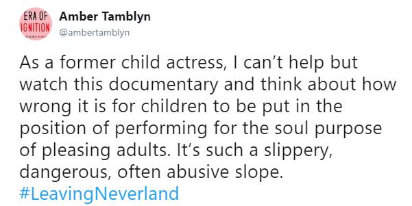 leaving neverland tweet