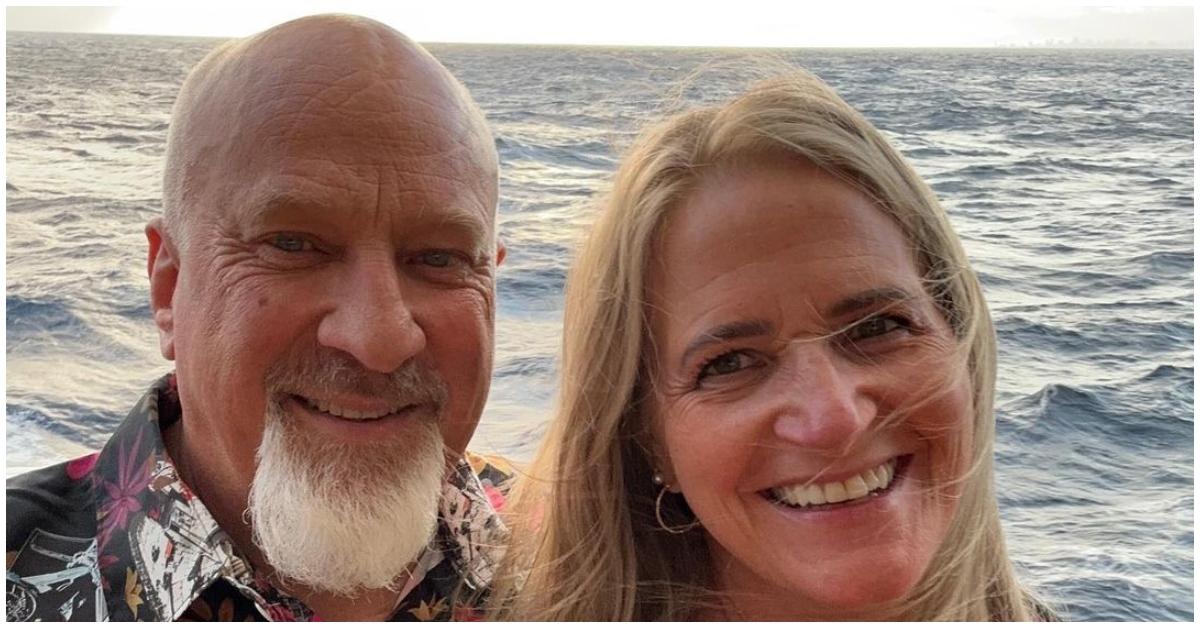 (l-r): David Woolley and Christine Brown at the beach