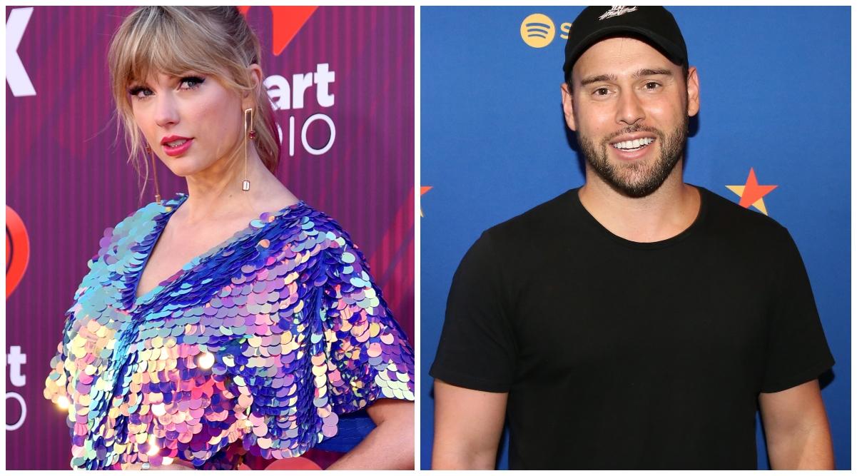 Taylor Swift and Scooter Braun