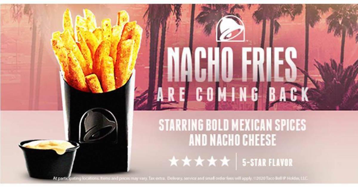 Are Taco Bell's Nacho Fries Coming Back? Our Tater Dreams Are Coming True