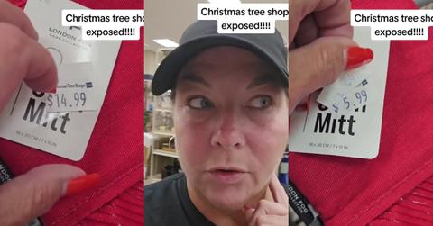 Woman “Exposes” Christmas Tree Shop Discount Pricing
