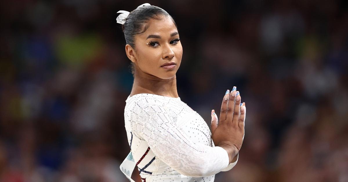 Jordan Chiles of Team United States competes in the Artistic Gymnastics Women's Floor Exercise