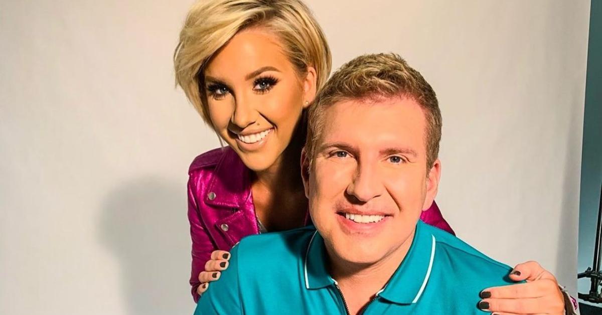 Savannah and Todd Chrisley