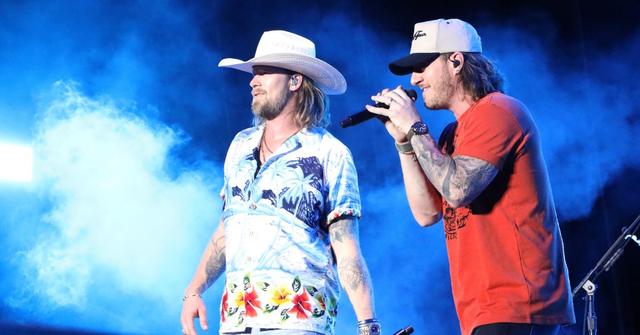 Brian Kelley and Tyler Hubbard of Florida Georgia Line perform during day 3 of the 2022 Boots And Hearts Music Festival