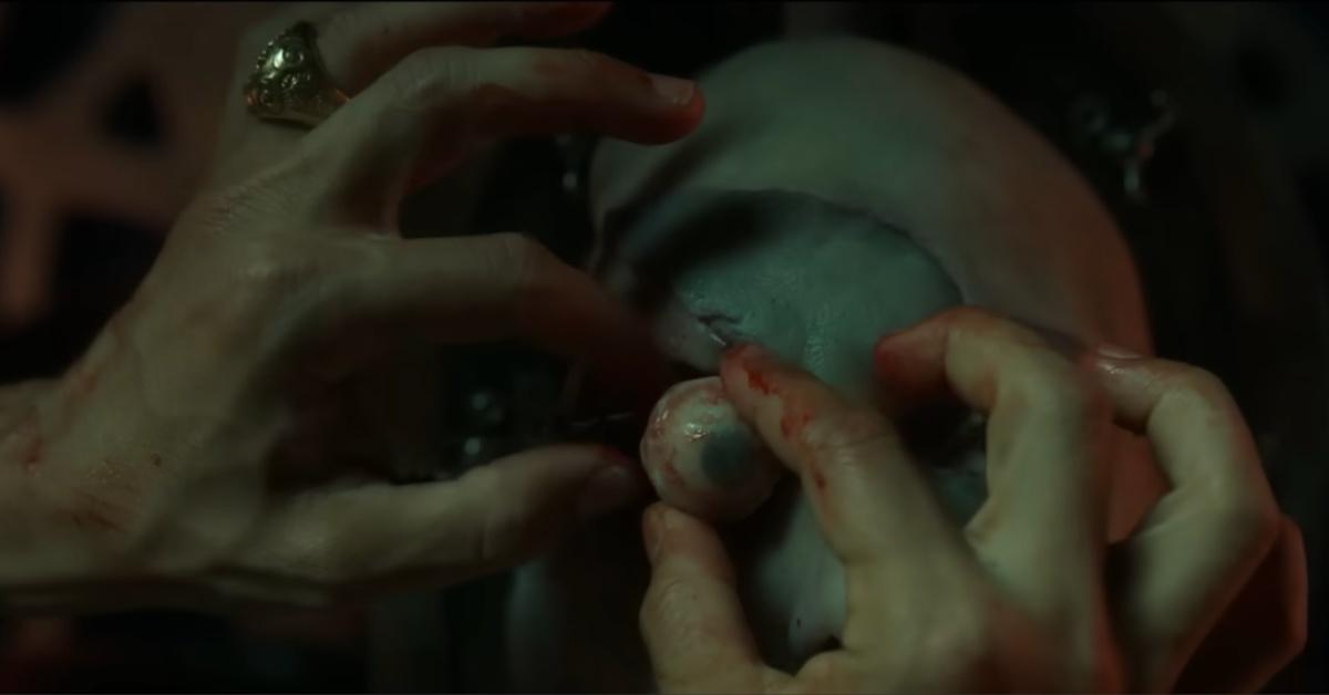 A grizzly scene from "Frankenstein."