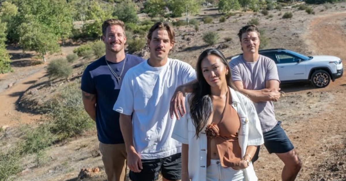 The final four contestants on 'Bachelor Mansion Takeover'.