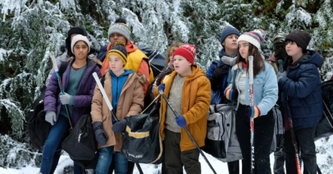 The Mighty Ducks hockey team on Season 1 of Mighty Ducks: Game Changers'