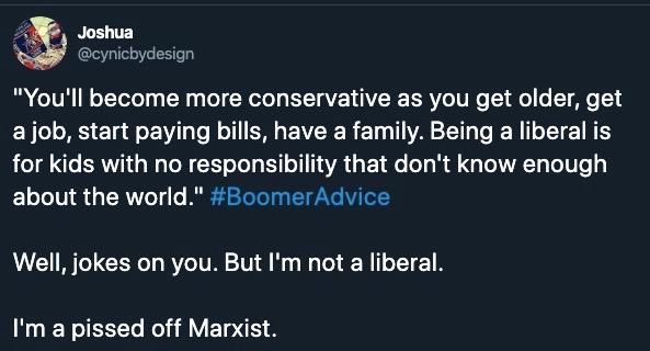 boomer advice