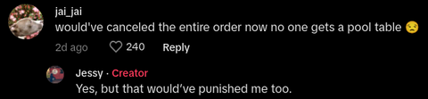 What Makes Marriage Hard TikTok: Husband Complains About Pool Table That He Picked Out Himself