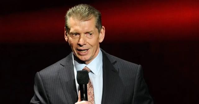 Vince McMahon speaking at a news conference announcing the WWE Network at the 2014 International CES on Jan. 8, 2014