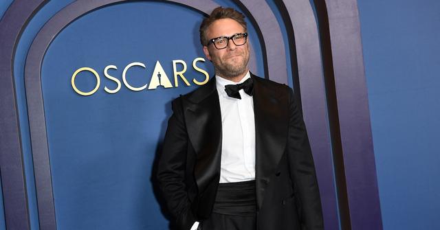 Seth Rogen at the 2024 Oscars