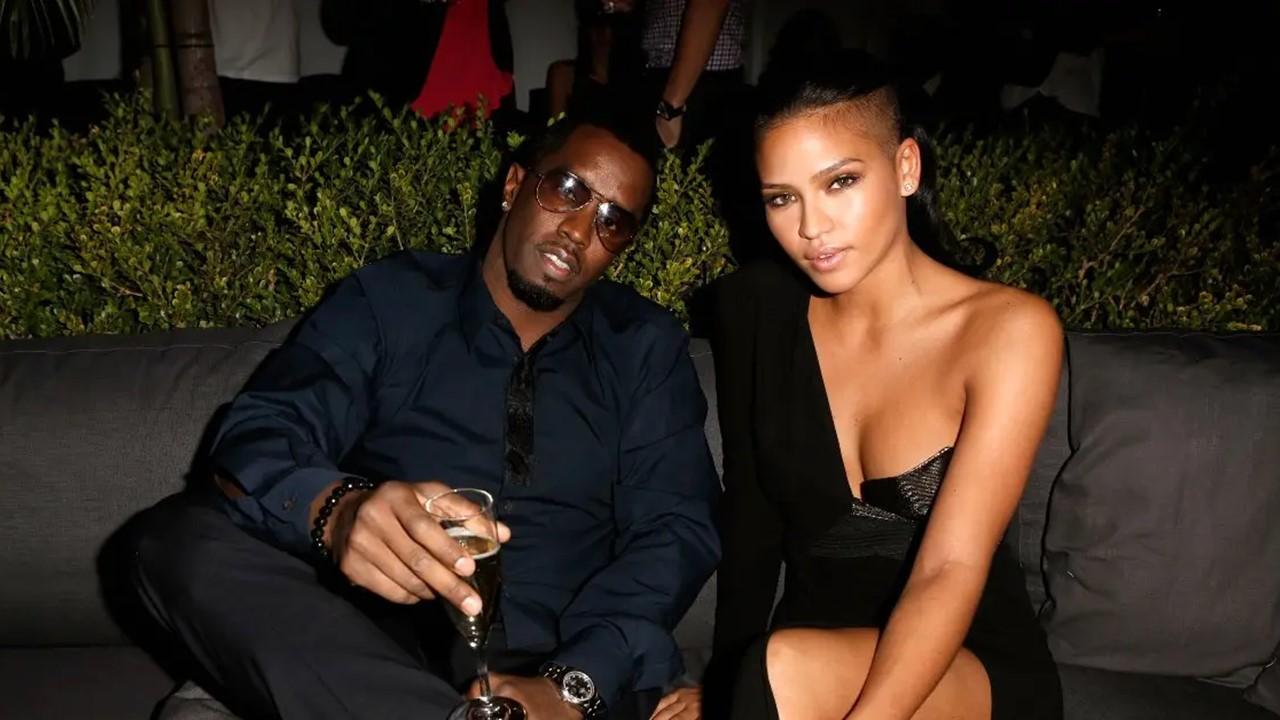 Cassie and Diddy at the GQ Men of the Year Party at Chateau Marmont on Nov. 13, 2012 