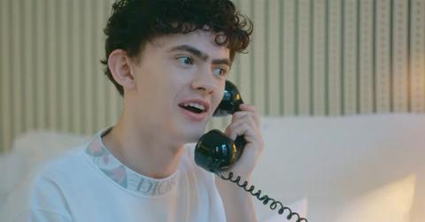 Joe Locke in a Dior video