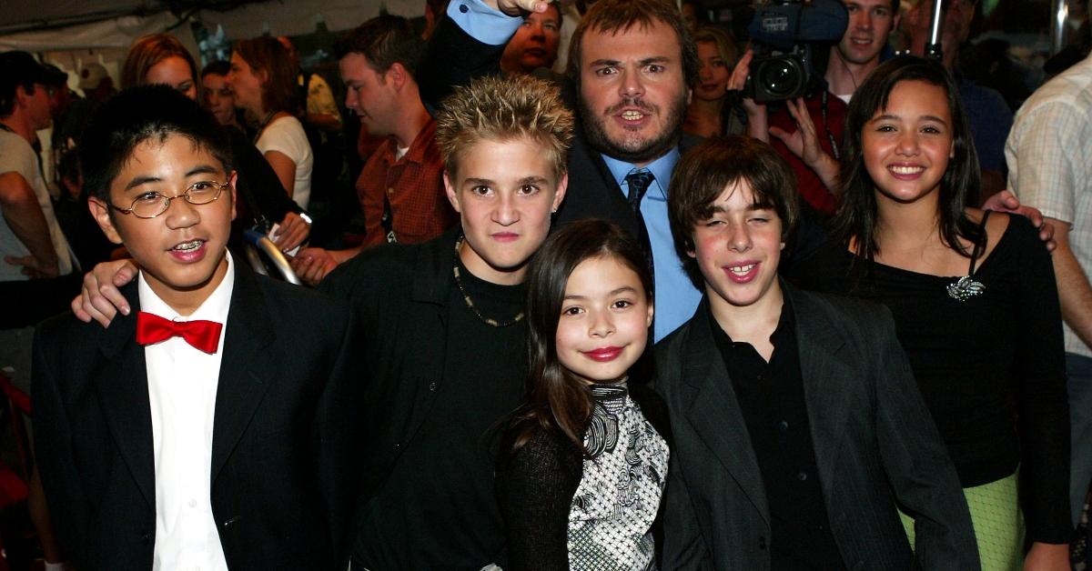 Kevin Clark and the cast of 'School of Rock'