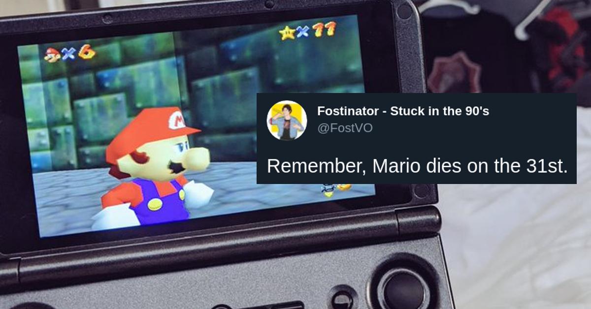 Gamers Are Saying That Mario Dies On March 31 Here S Why - roblox gaming console april fools