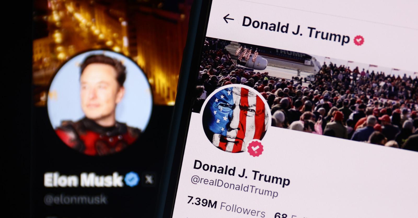 elon musk trump social