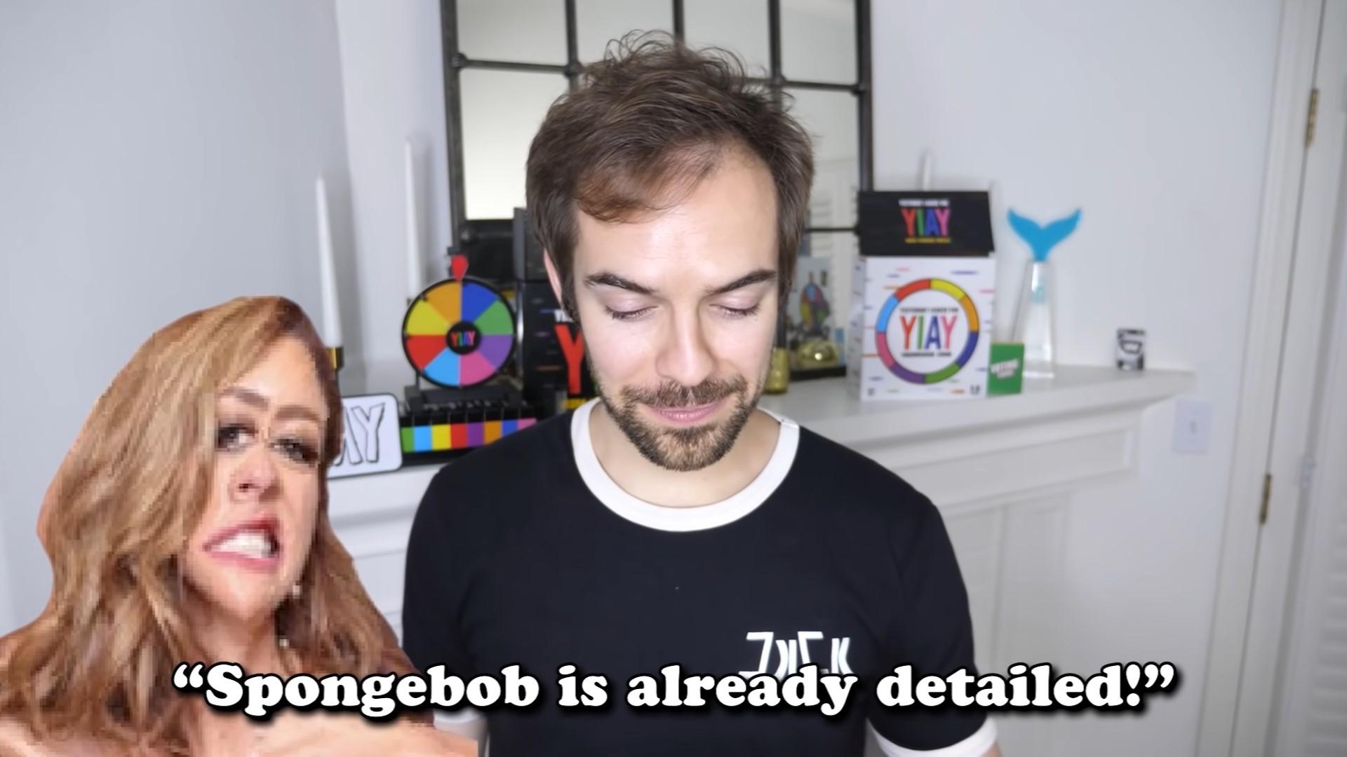 Image of Jacksfilms and his wife reading fan comments.