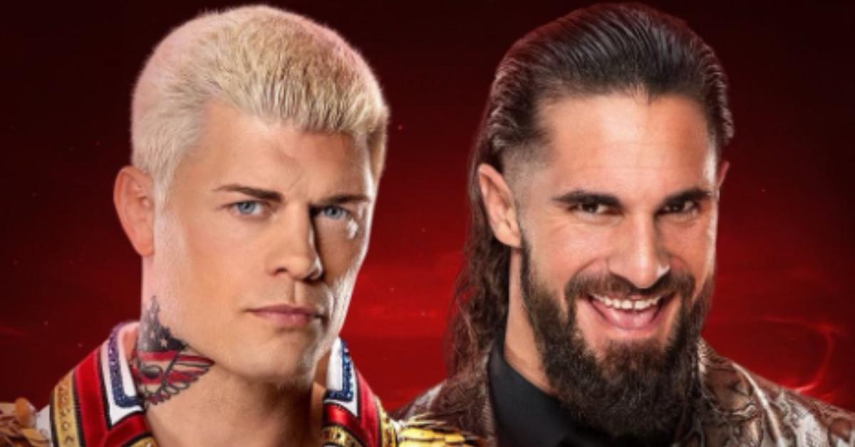 Cody Rhodes and Seth Rollins