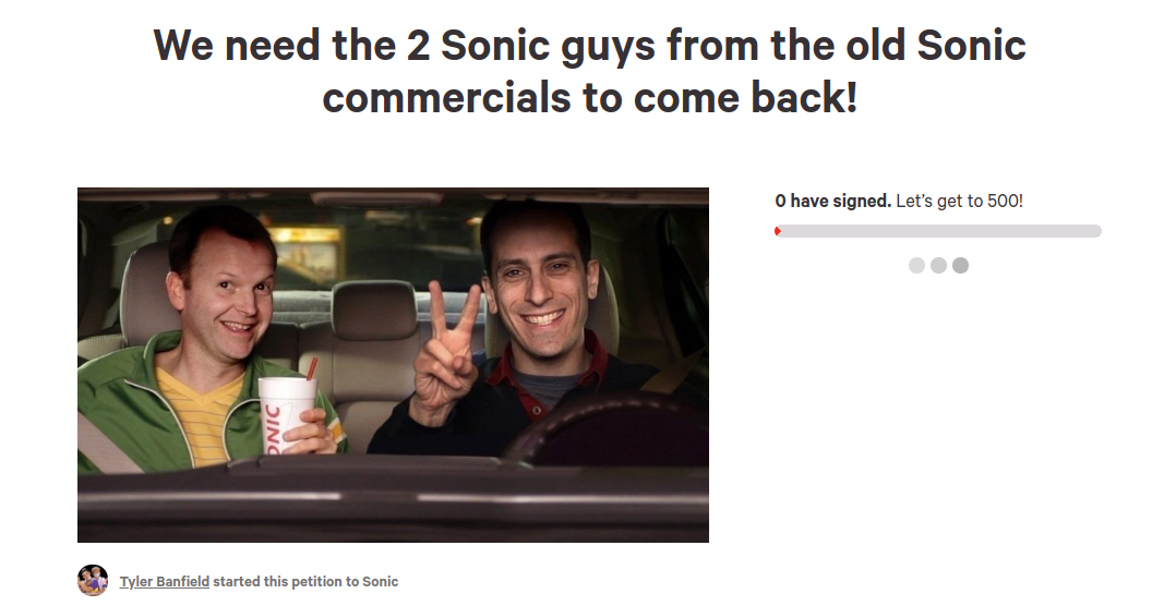 what happened to the sonic guys