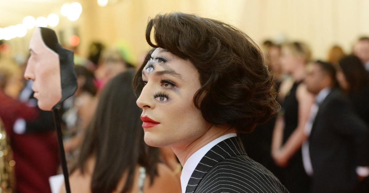 Ezra Miller at the 2019 Met Gala