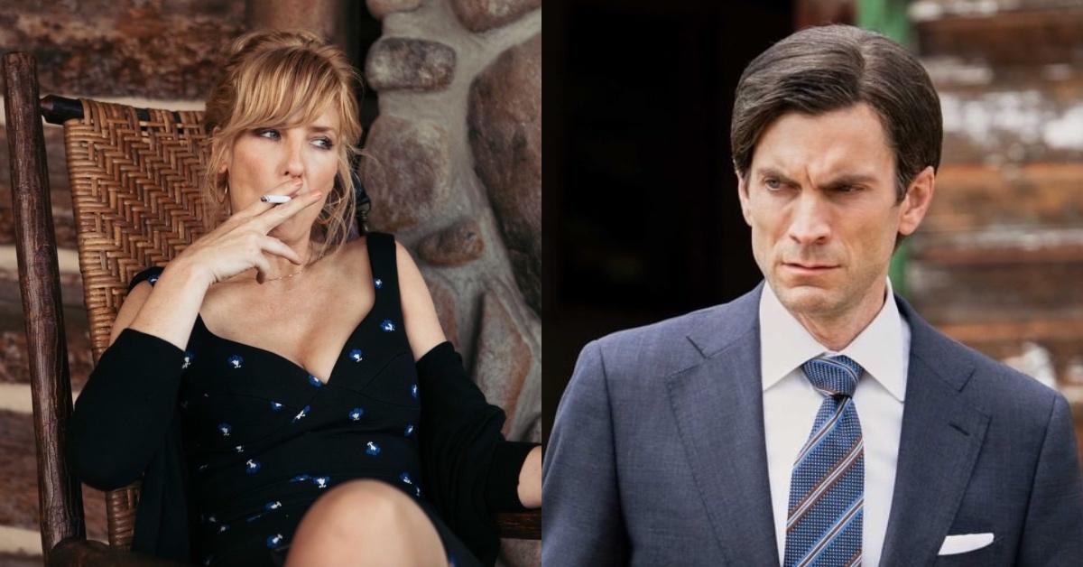 Kelly Reilly as Beth Dutton and Wes Bentley as Jamie Dutton